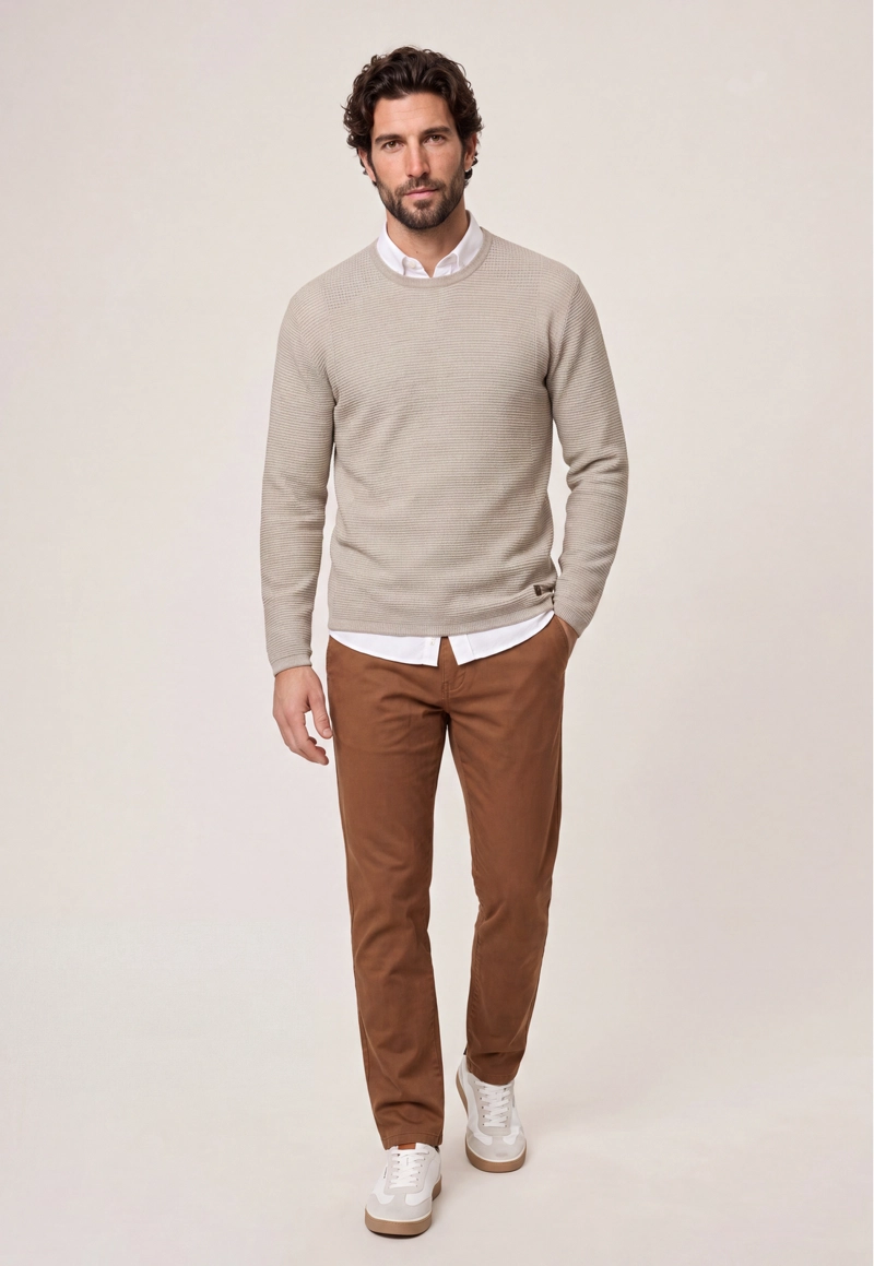 SWEATER BROOKLYN OYSTER - 2