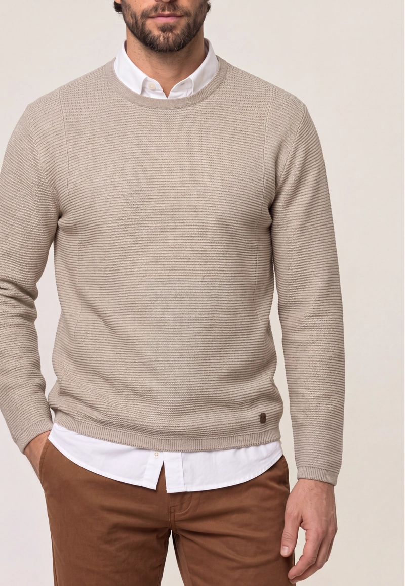 SWEATER BROOKLYN OYSTER - 4