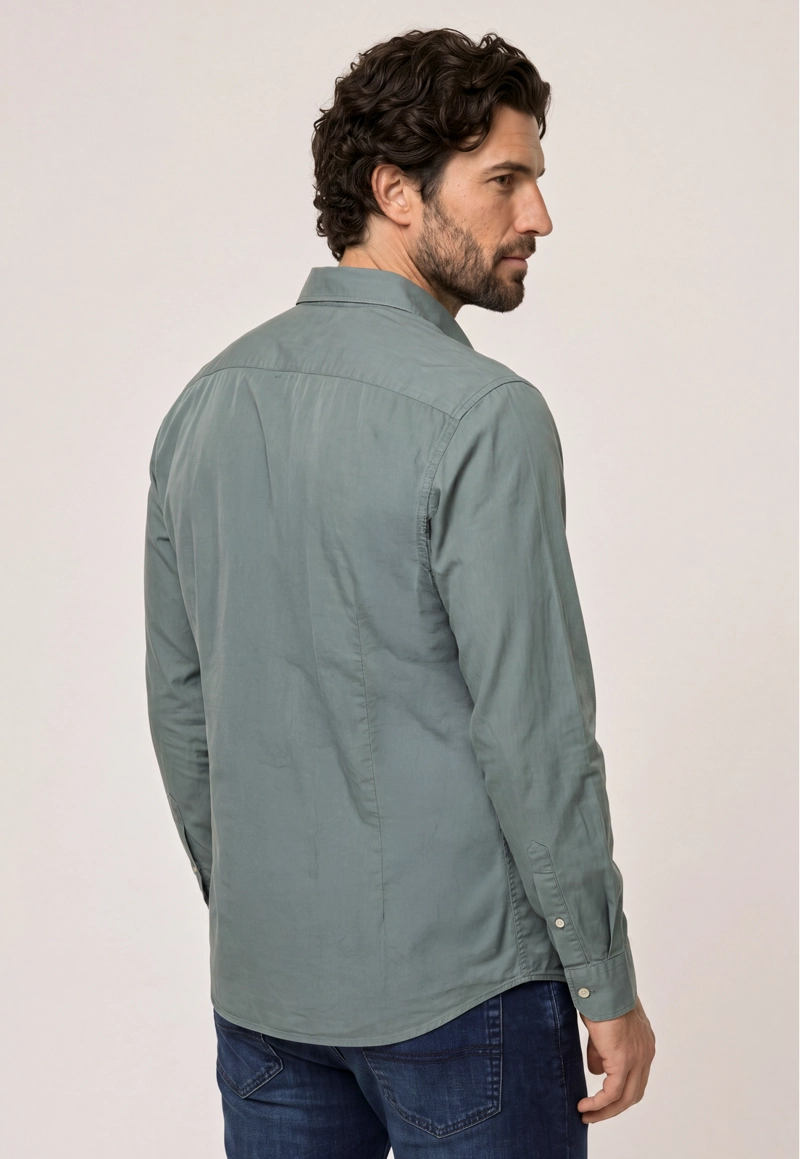 CAMISA BOLTON SALVIA - 3