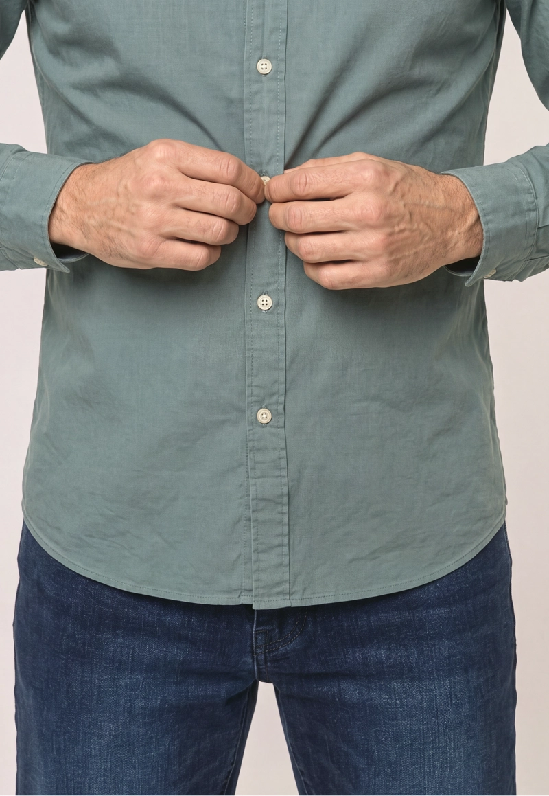 CAMISA BOLTON SALVIA - 4