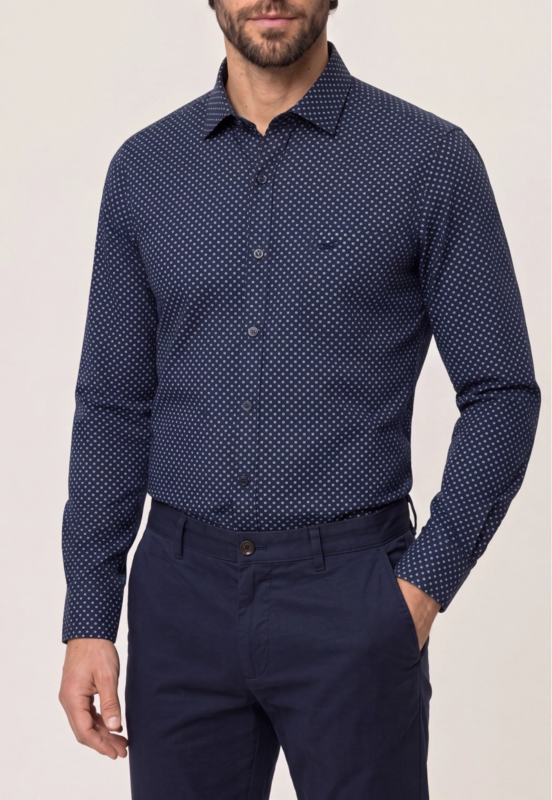 CAMISA BRISTOL NAVY - 4