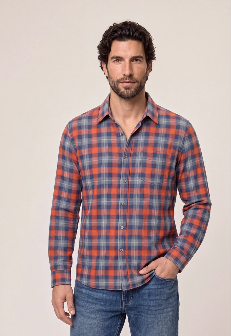 CAMISA BRANDON RED - 1