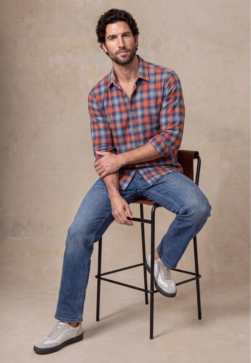 CAMISA BRANDON RED - 5