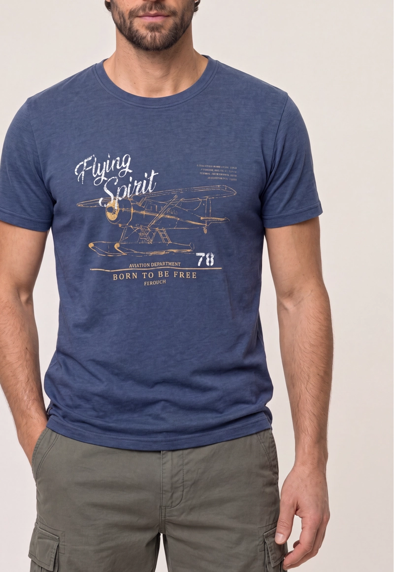 POLERA BAKERSVILLE NAVY - 4