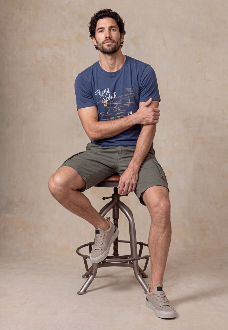 POLERA BAKERSVILLE NAVY - 5