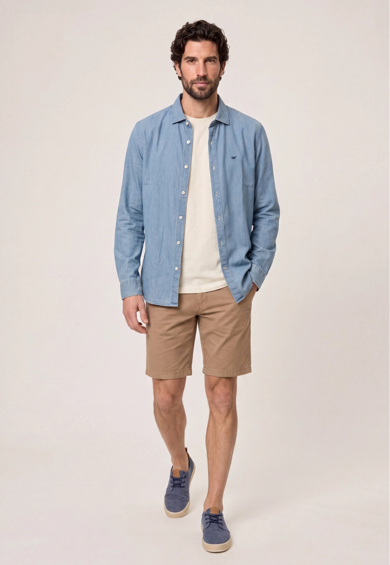 CAMISA BOSTON LT. BLUE - 2