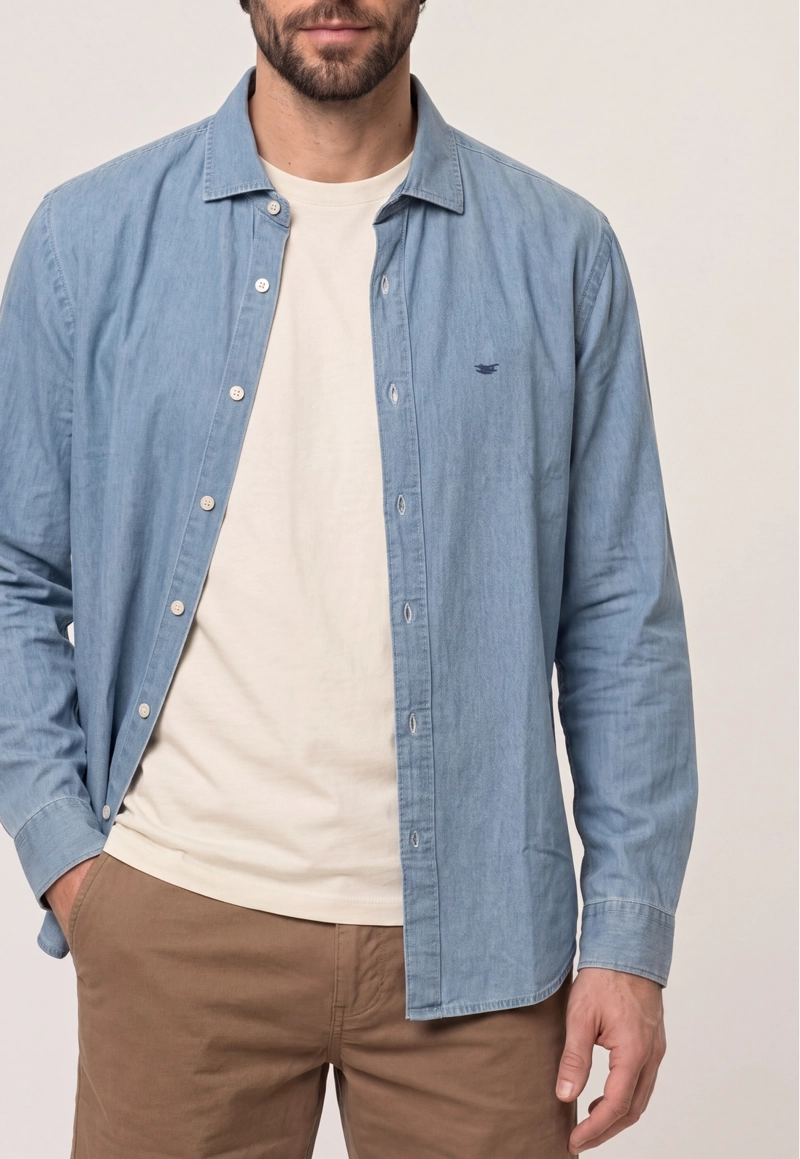 CAMISA BOSTON LT. BLUE - 4