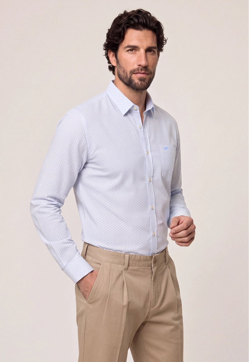 CAMISA BROOKLYN LT. BLUE - 1