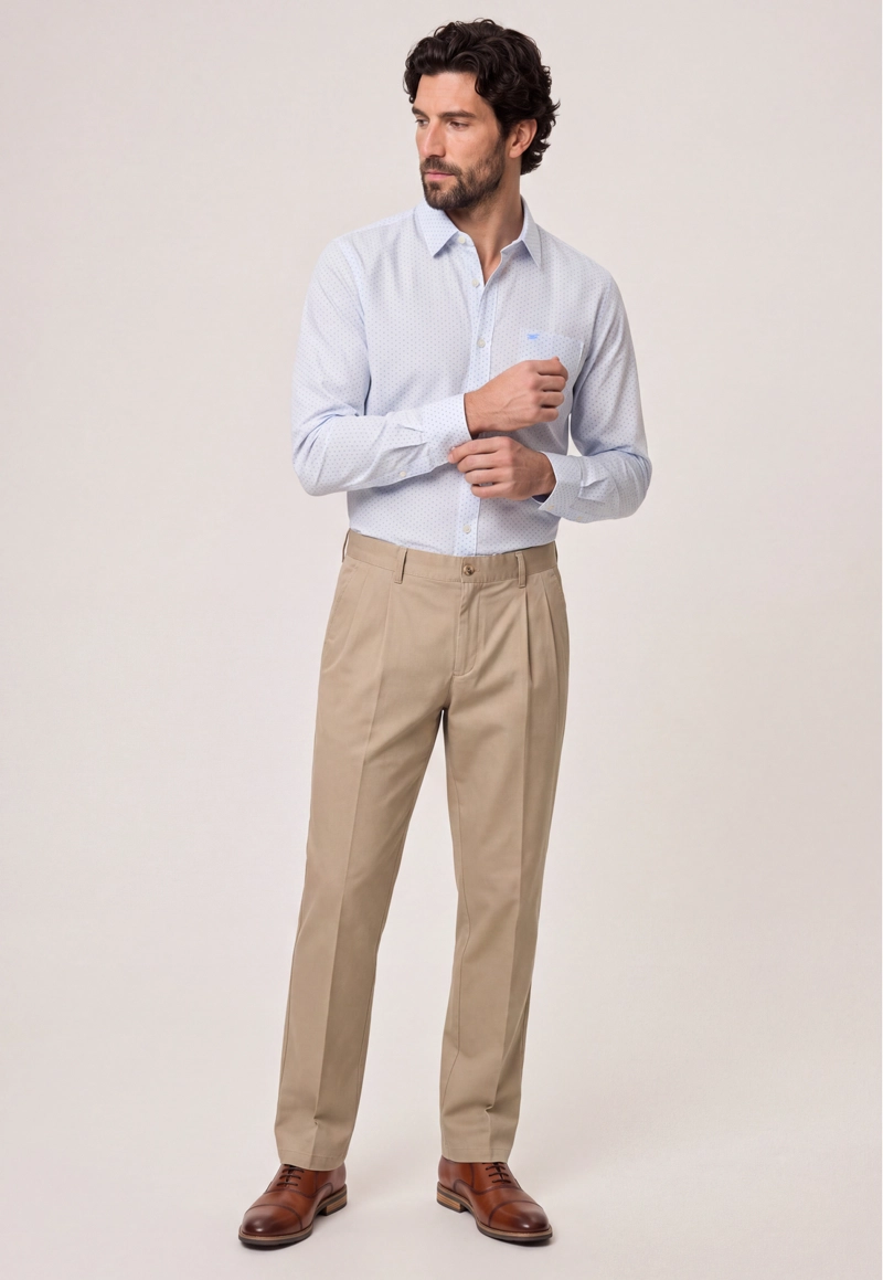 CAMISA BROOKLYN LT. BLUE - 2