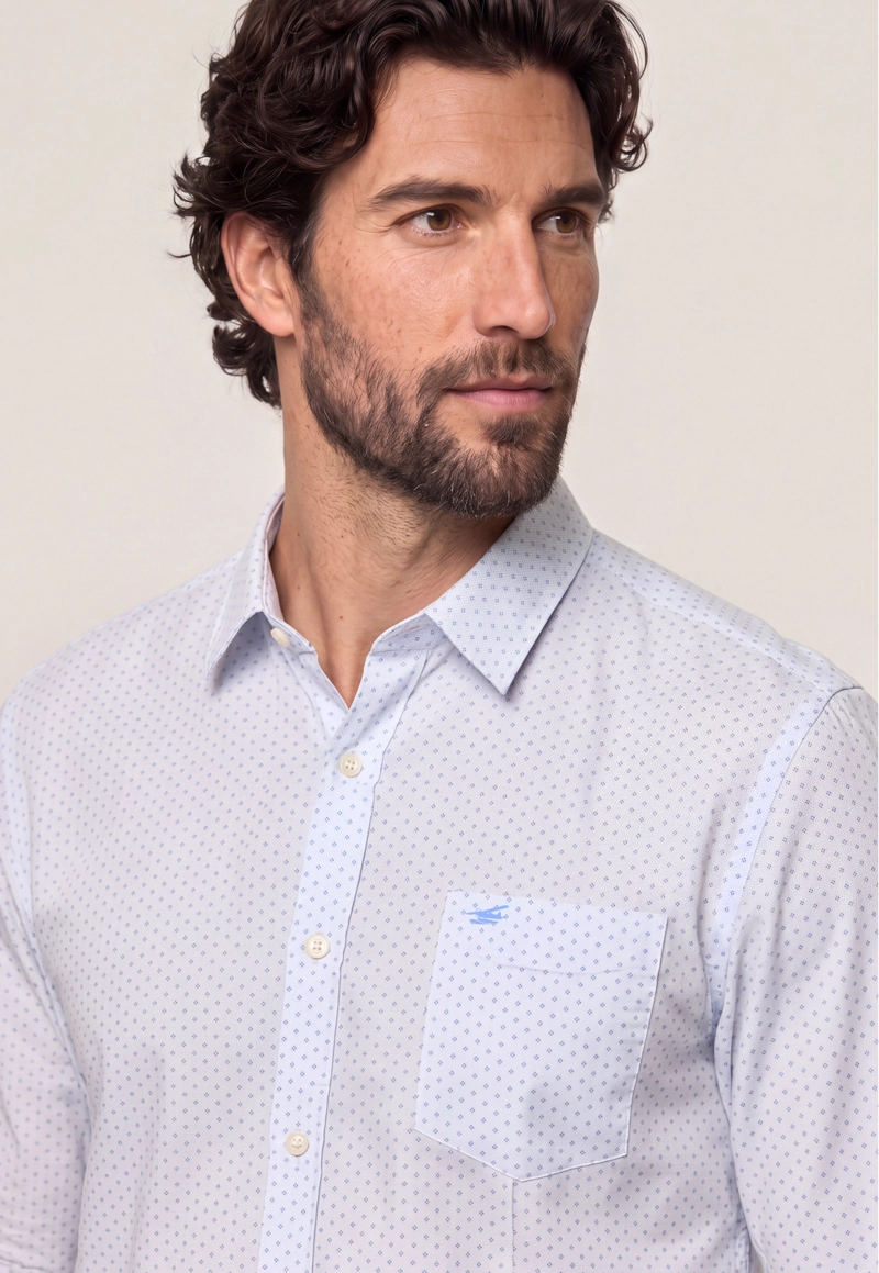 CAMISA BROOKLYN LT. BLUE - 4