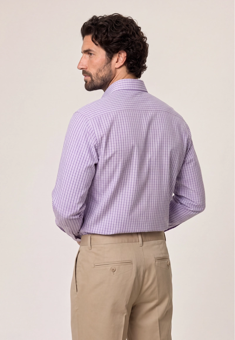 CAMISA BURBANK VIOLET - 3
