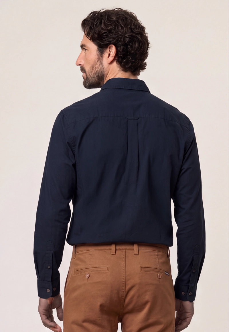 CAMISA BOLTON REGULAR NAVY - 3