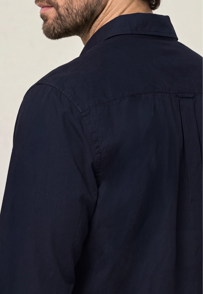CAMISA BOLTON REGULAR NAVY - 4