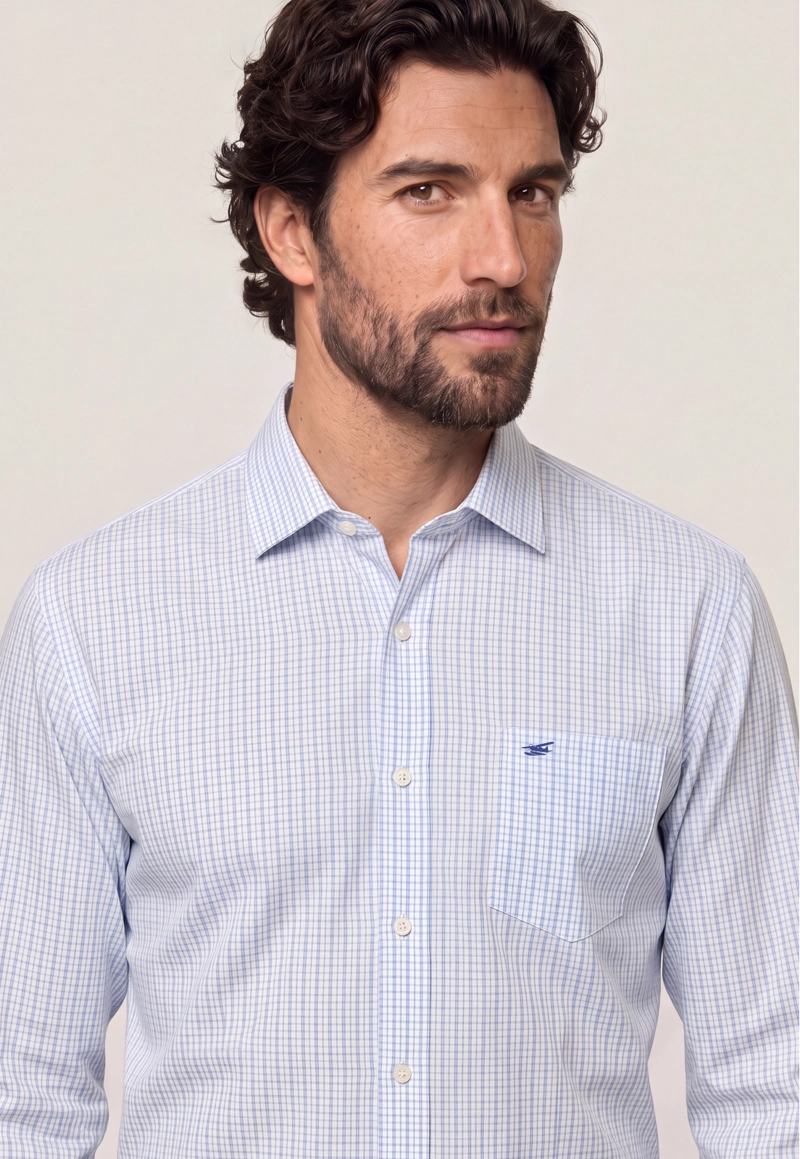 CAMISA BURBANK SKY - 4