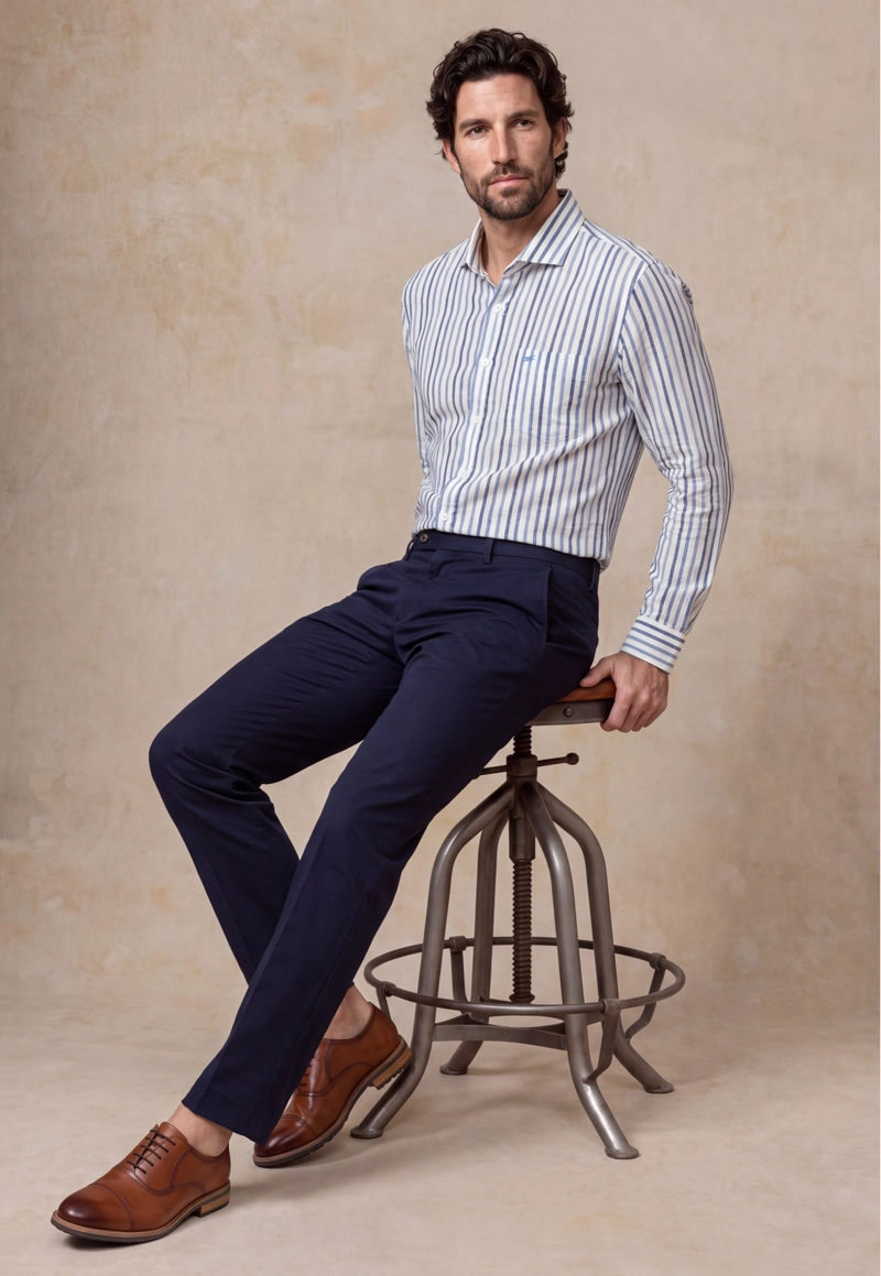 CAMISA BERKELEY OFF WHITE - 5