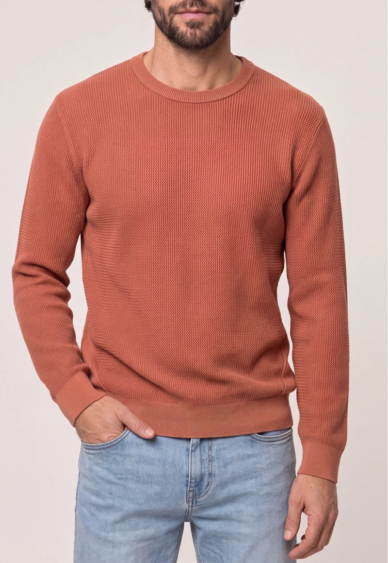SWEATER BLANE SALMON - 4