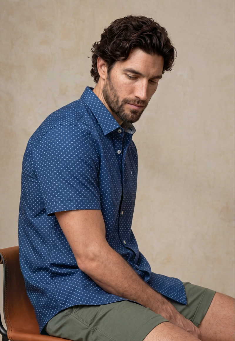 CAMISA CHESTER NAVY - 5