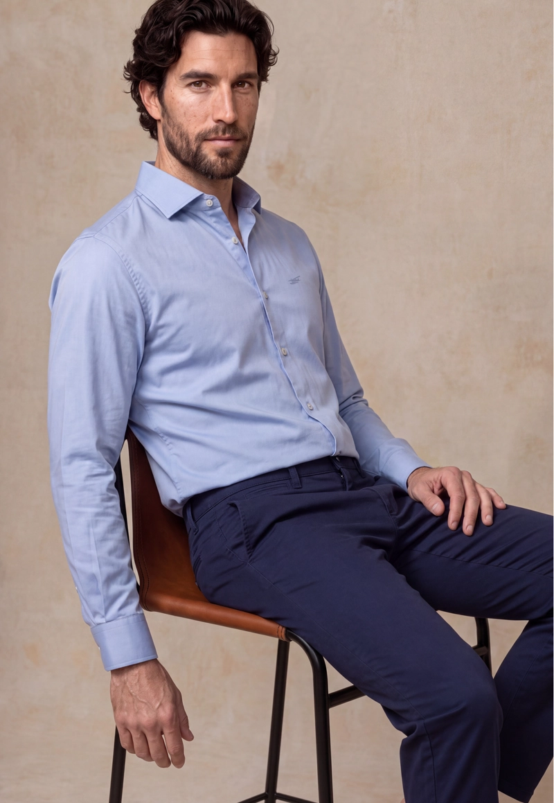 CAMISA CAPITOL DUBLIN SKY - 5