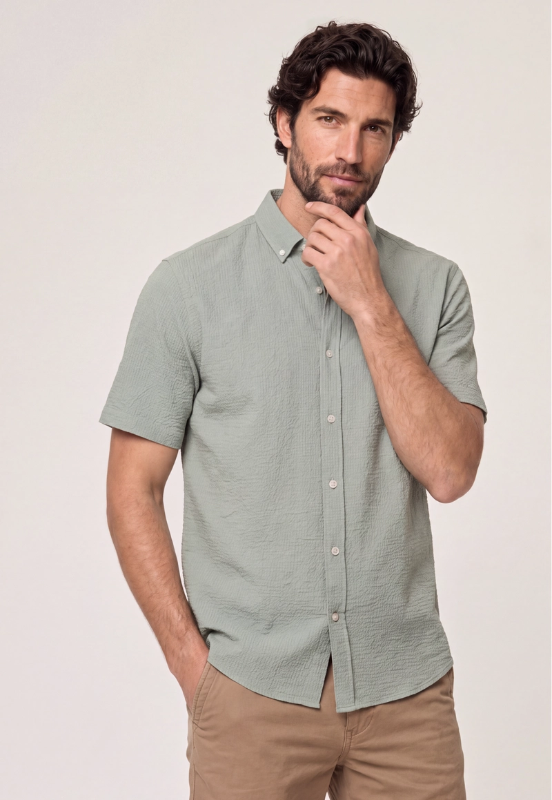 CAMISA CONCORD SALVIA - 1