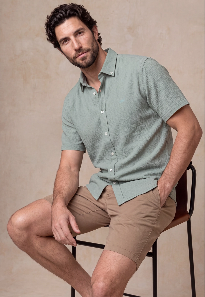 CAMISA CONCORD SALVIA - 5