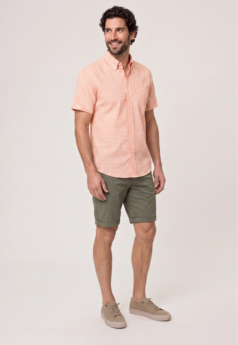 CAMISA CAMDEN SALMON - 2