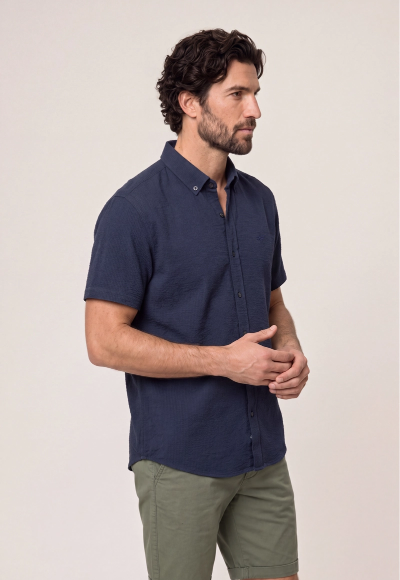 CAMISA CONCORD NAVY - 1