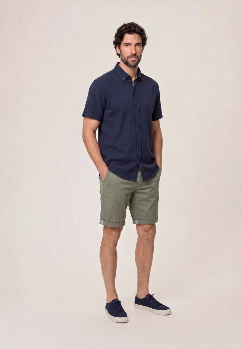 CAMISA CONCORD NAVY - 2