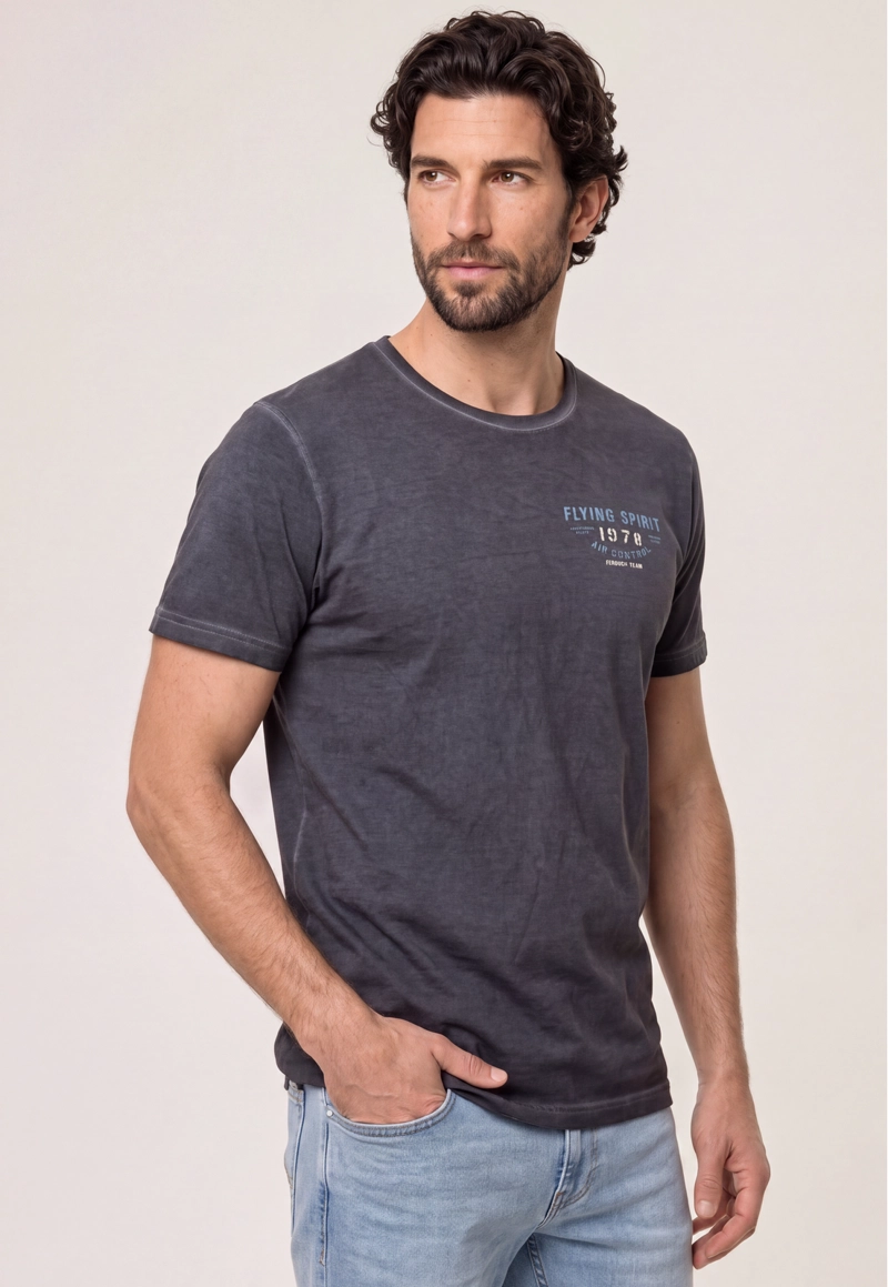 POLERA NAVY REGULAR CLEVELAND - 1