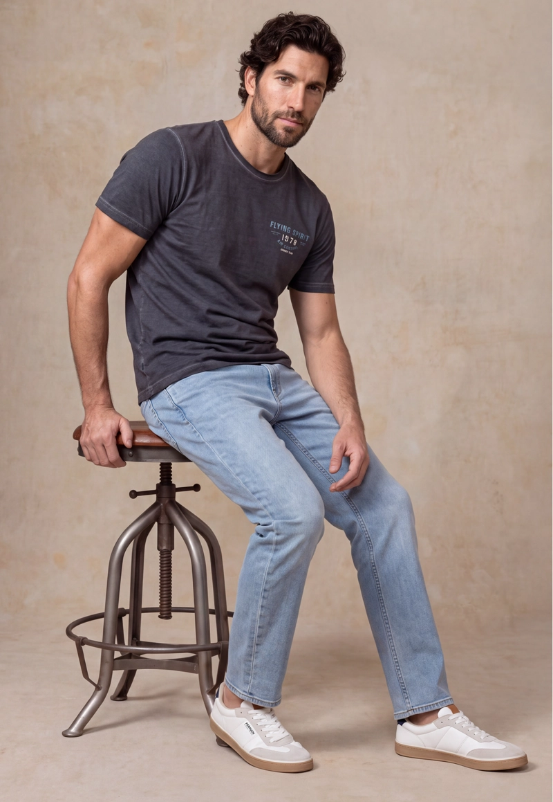 POLERA NAVY REGULAR CLEVELAND - 5