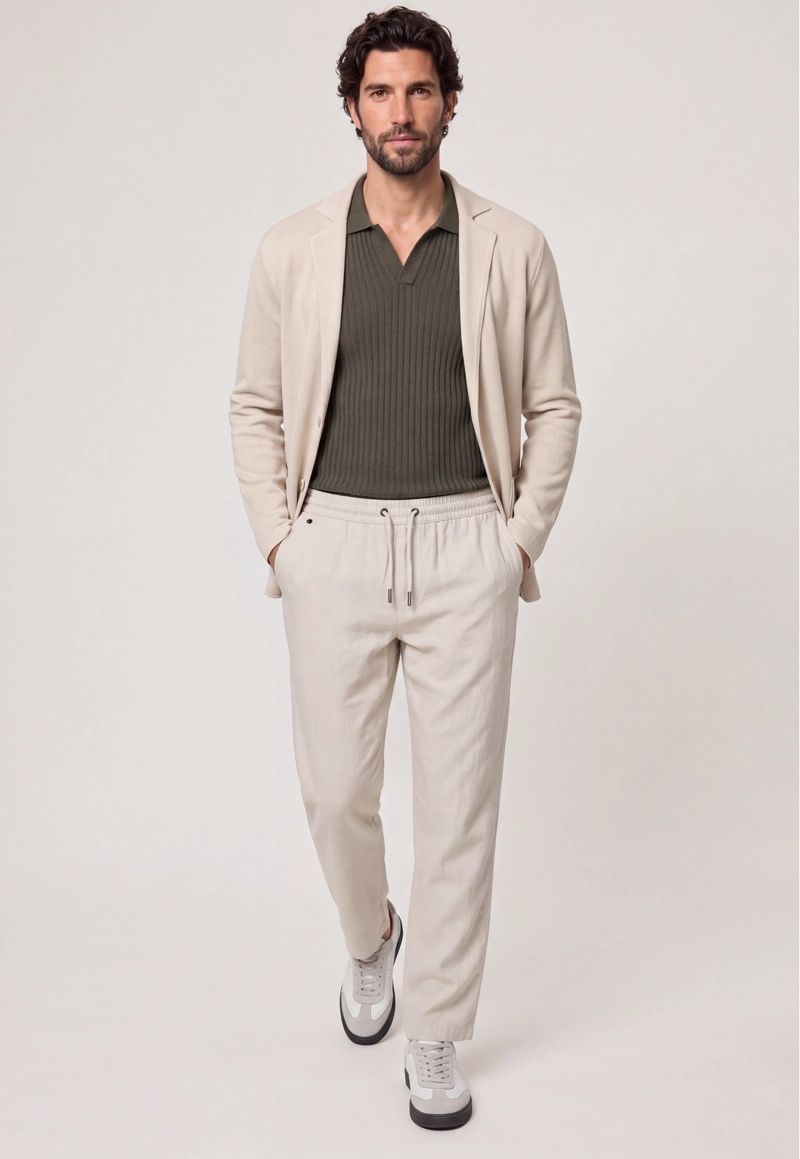 CARDIGAN CHELSEA OYSTER - 2
