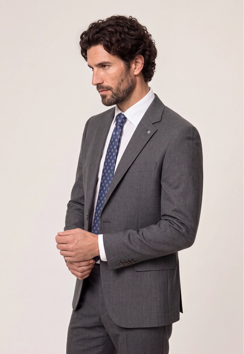 BLAZER SUIT CHARCOAL CONCORD - 1
