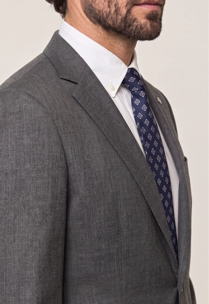 BLAZER SUIT CHARCOAL CONCORD - 4