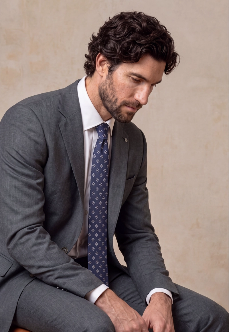 BLAZER SUIT CHARCOAL CONCORD - 5