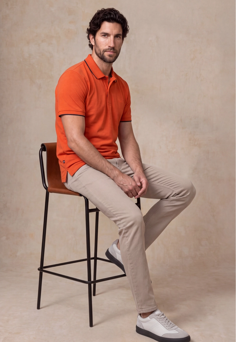 POLERA CINCINNATI ORANGE REGULAR - 5