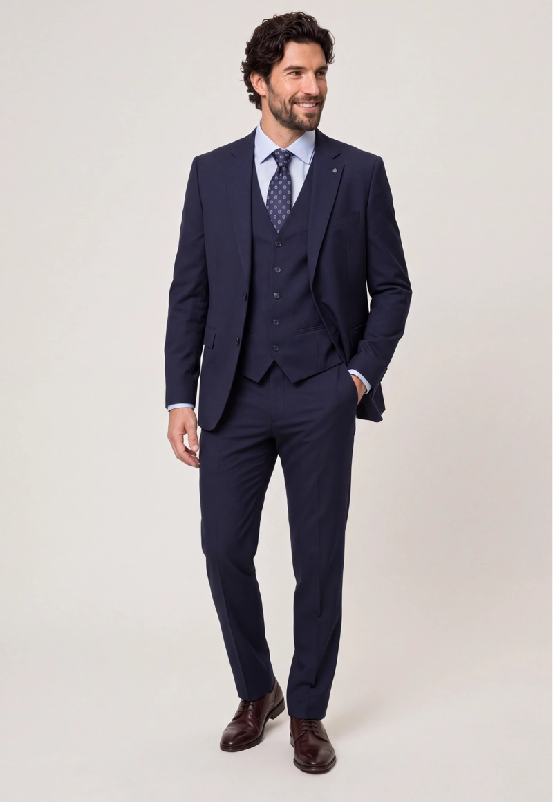 WAISTCOAT SUIT CINCINNATI NAVY - 2