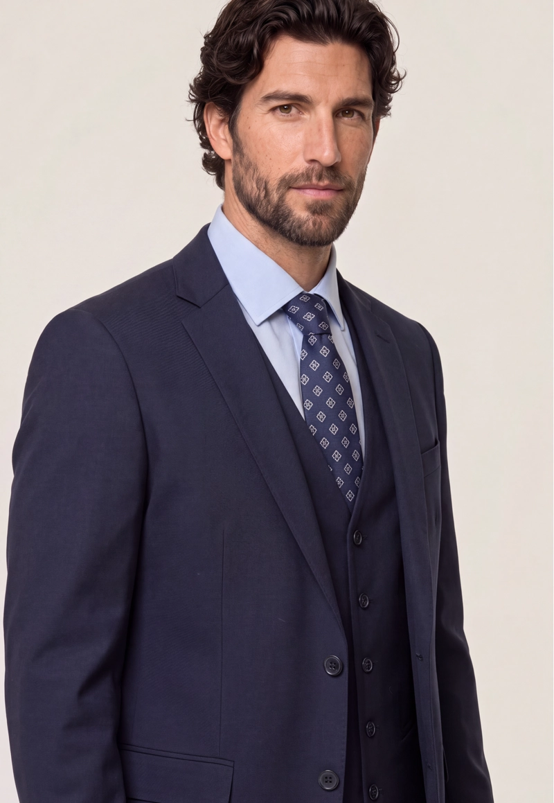 WAISTCOAT SUIT CINCINNATI NAVY - 4