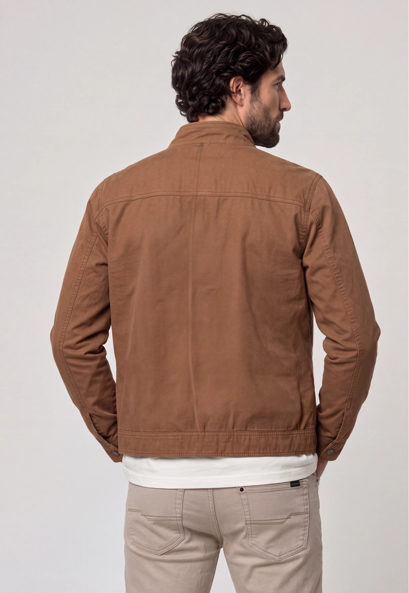 CHAQUETA BELLEVUE CAMEL - 3