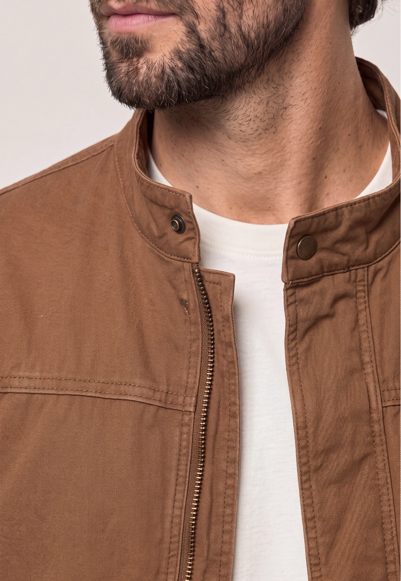 CHAQUETA BELLEVUE CAMEL - 4