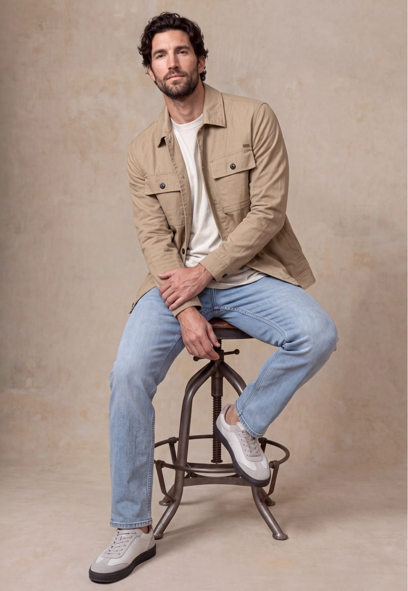 CHAQUETA CALIFORNIA KHAKI - 5