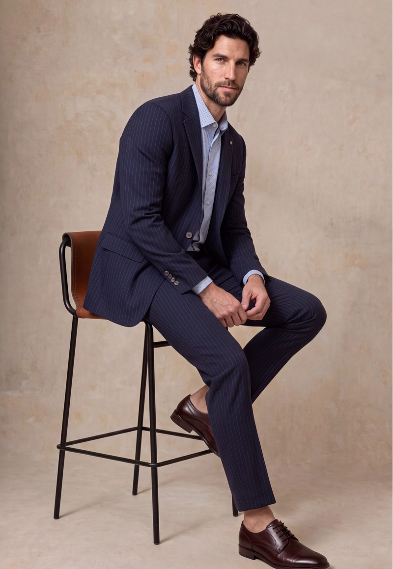 BLAZER SUIT NAVY CHANDLER - 5