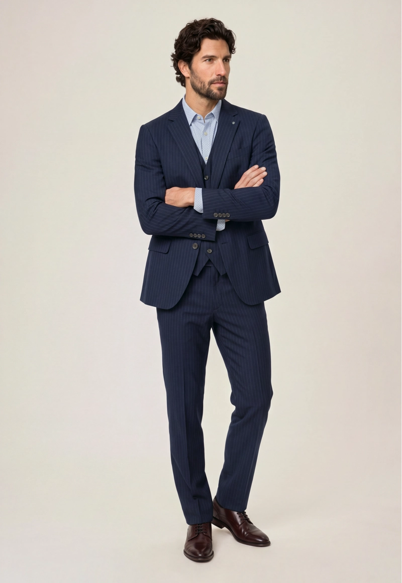 WAISTCOAT SUIT CHANDLER NAVY - 2