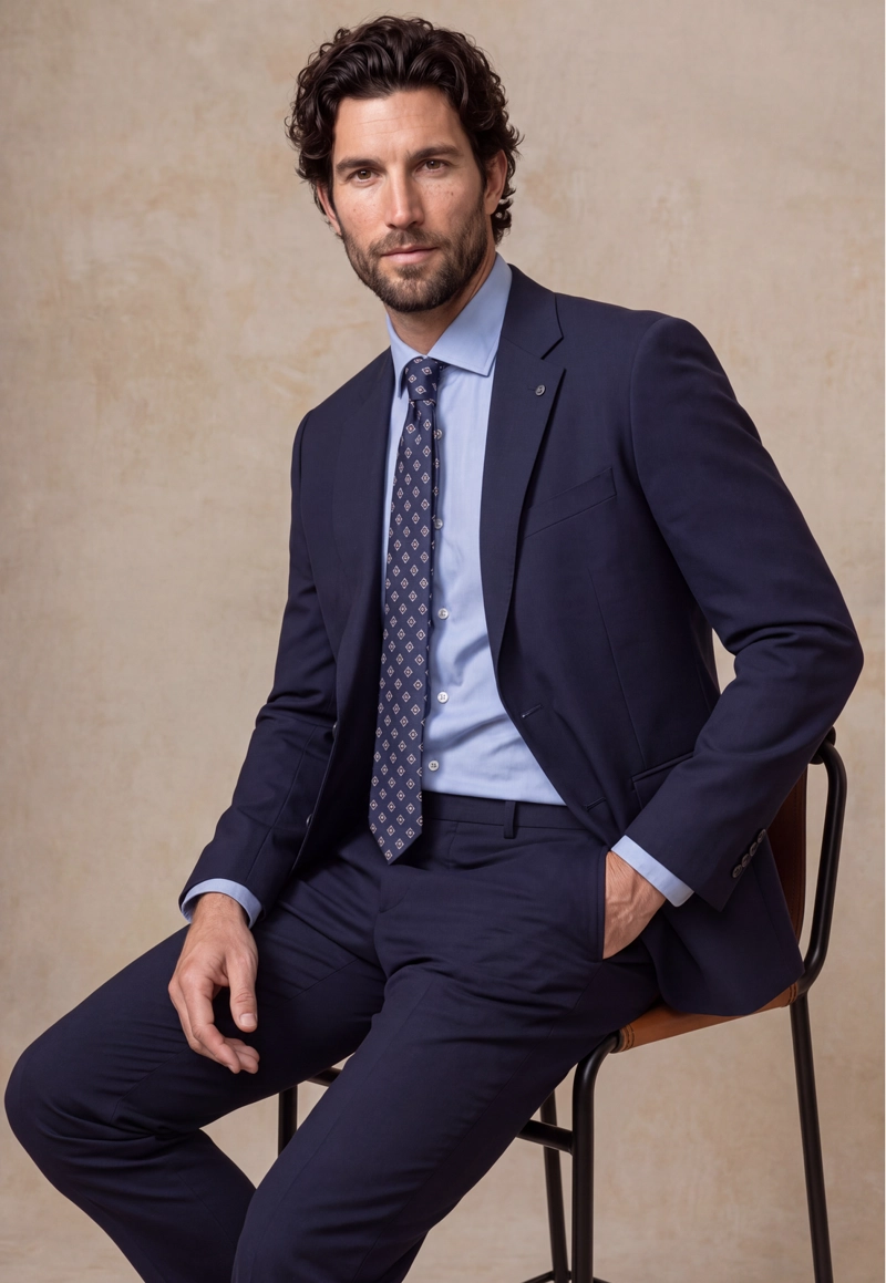 BLAZER SUIT NAVY CINCINNATI - 5