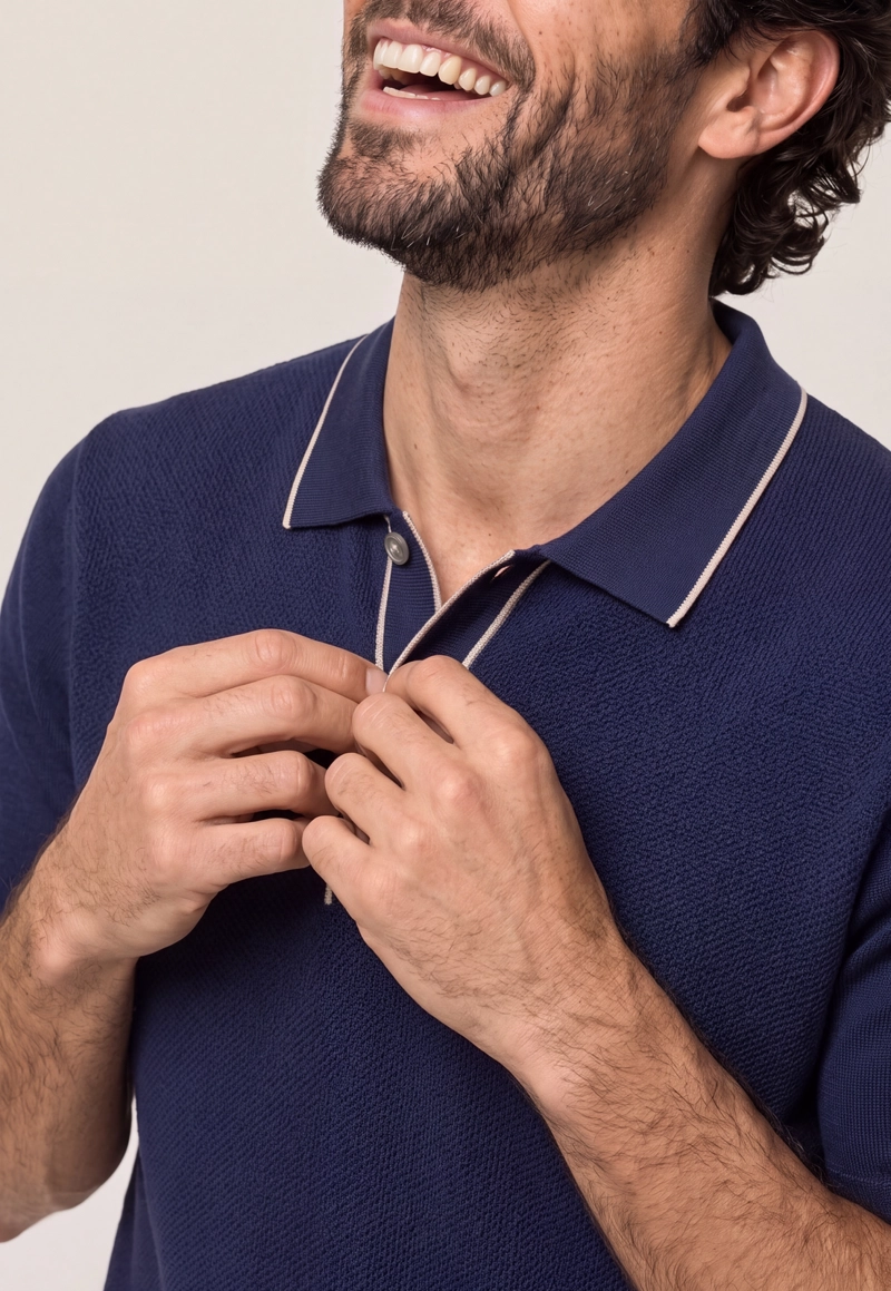 POLERA CALIFORNIA REGULAR NAVY - 4
