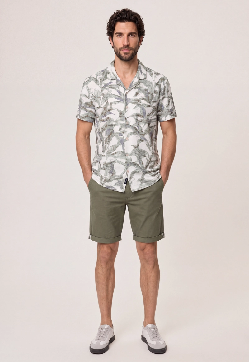 CAMISA CALIFORNIA ECRU - 2