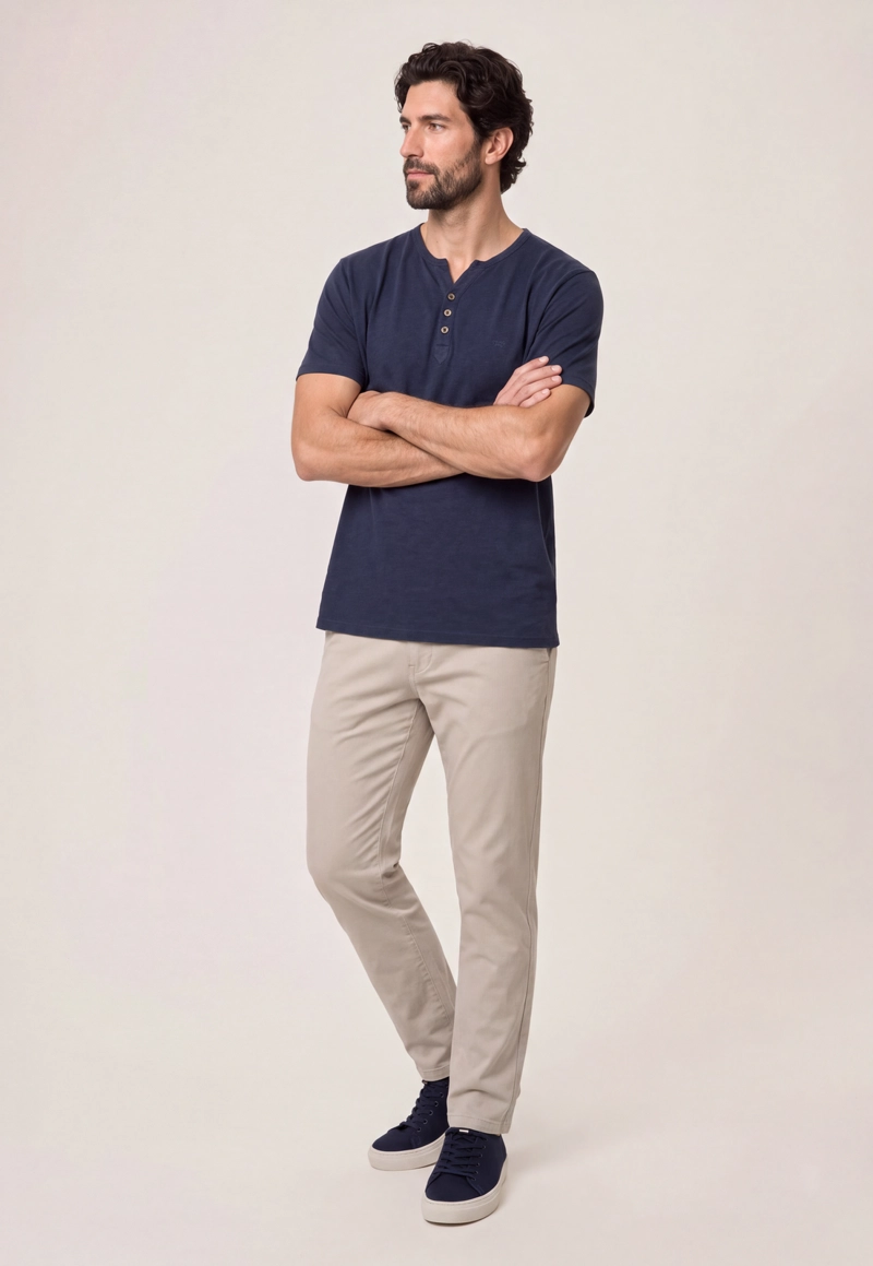 POLERA COLORADO NAVY - 2