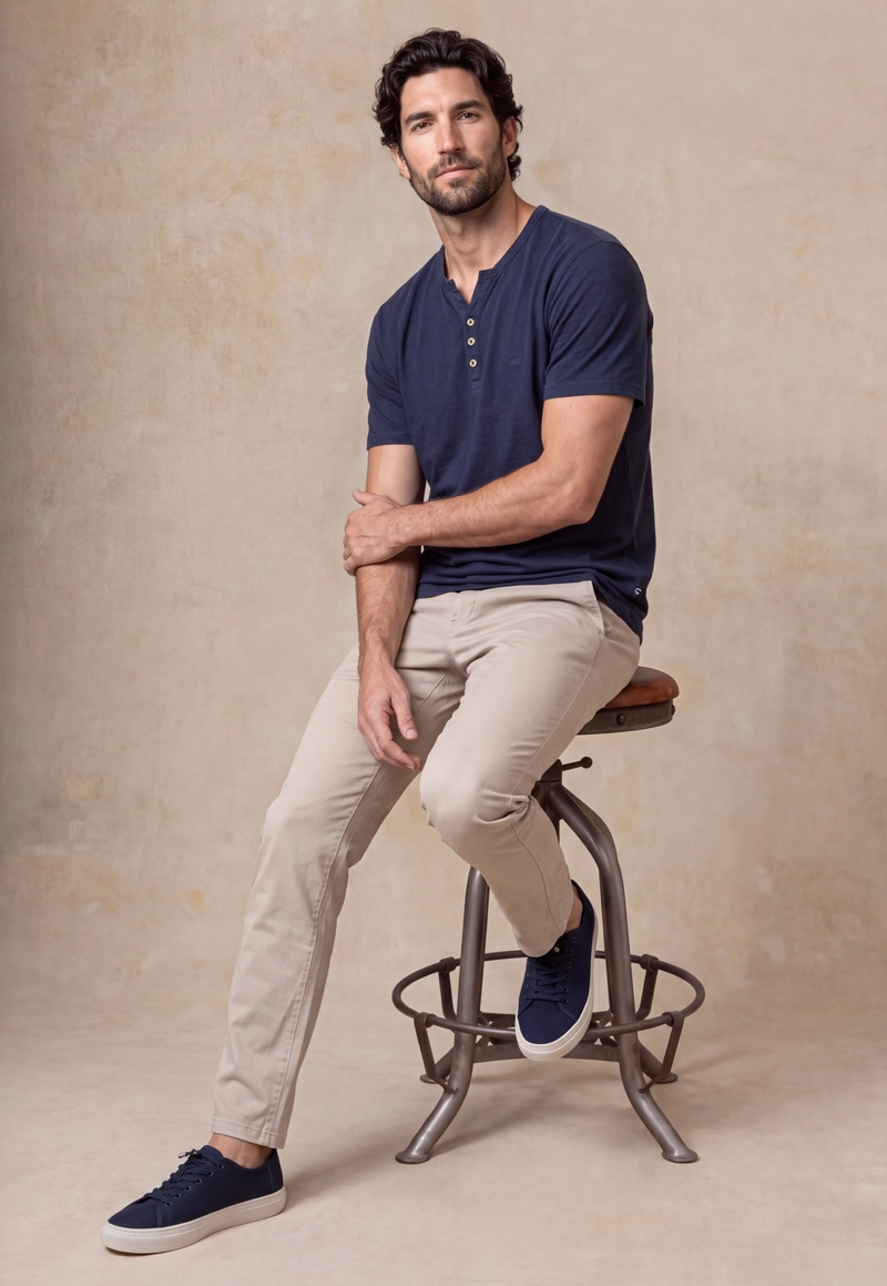 POLERA COLORADO NAVY - 5
