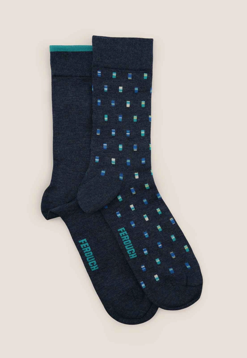 DUO PACK BALTIMORE NAVY MELANGE - 2