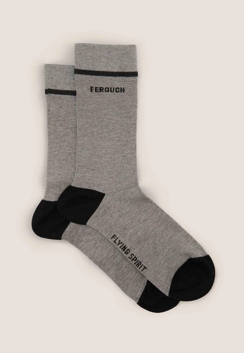 CALCETINES ALABAMA DK GREY MELANGE - 2