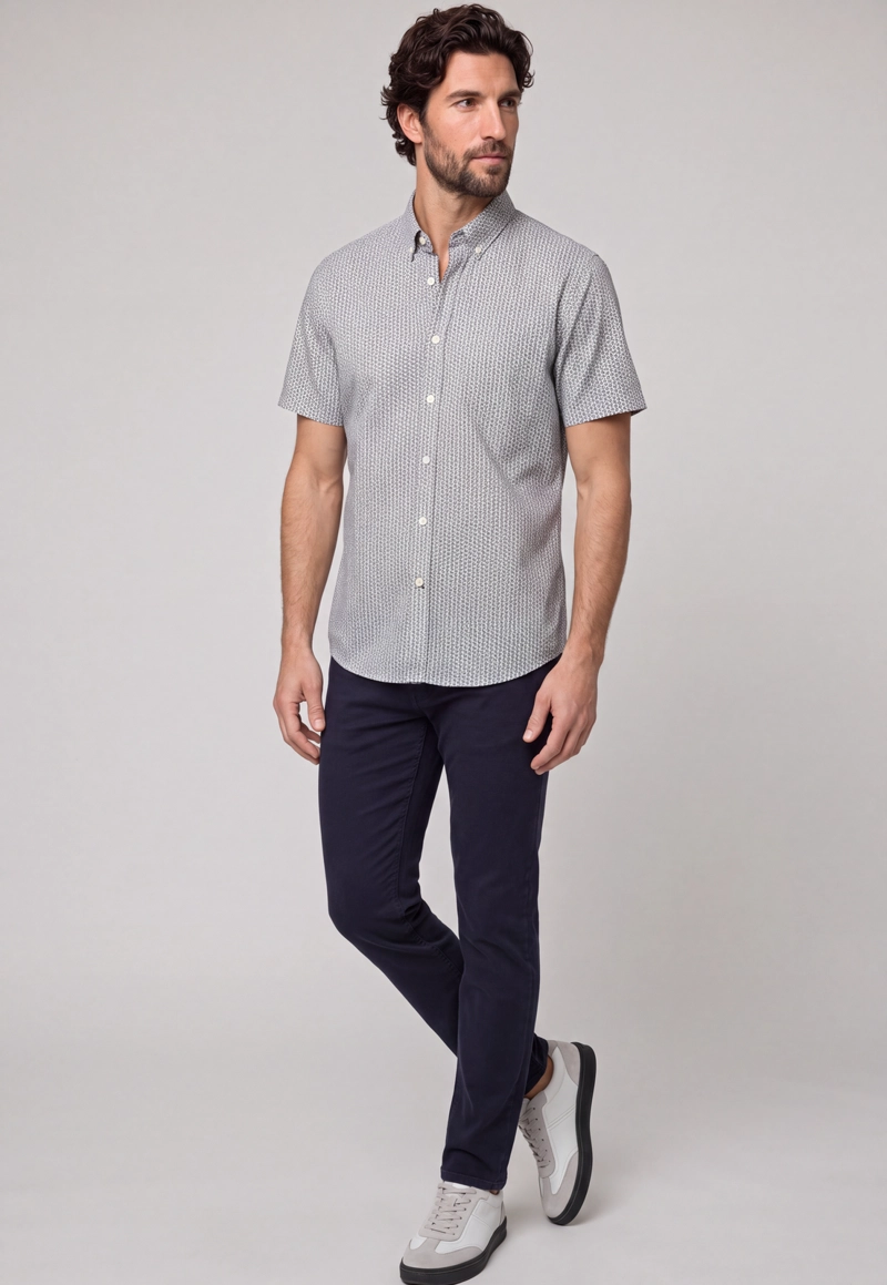CAMISA CINCINATTI NAVY - 2