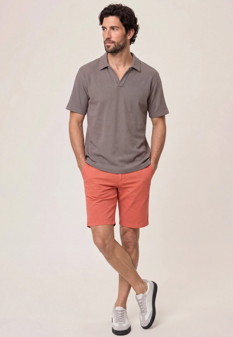 POLERA BROWN CONNECTICUT - 2